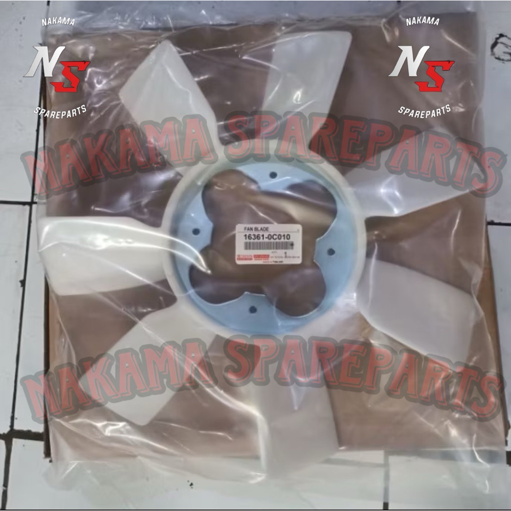 Jual Kipas Fan Blade Radiator Fortuner, Innova, Hilux, SRZ, Reborn ...