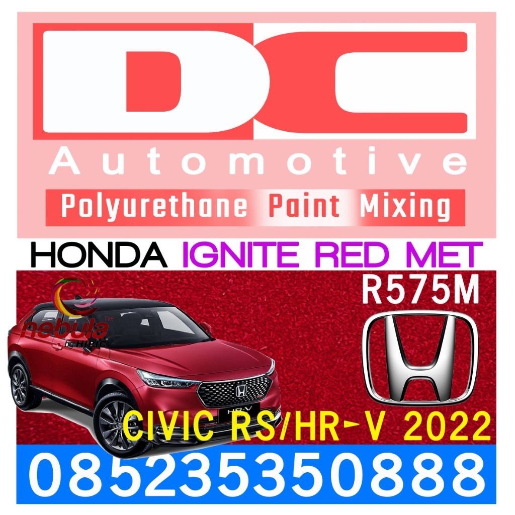 Jual Cat PU Honda Ignite Red Metallic R575M | Shopee Indonesia