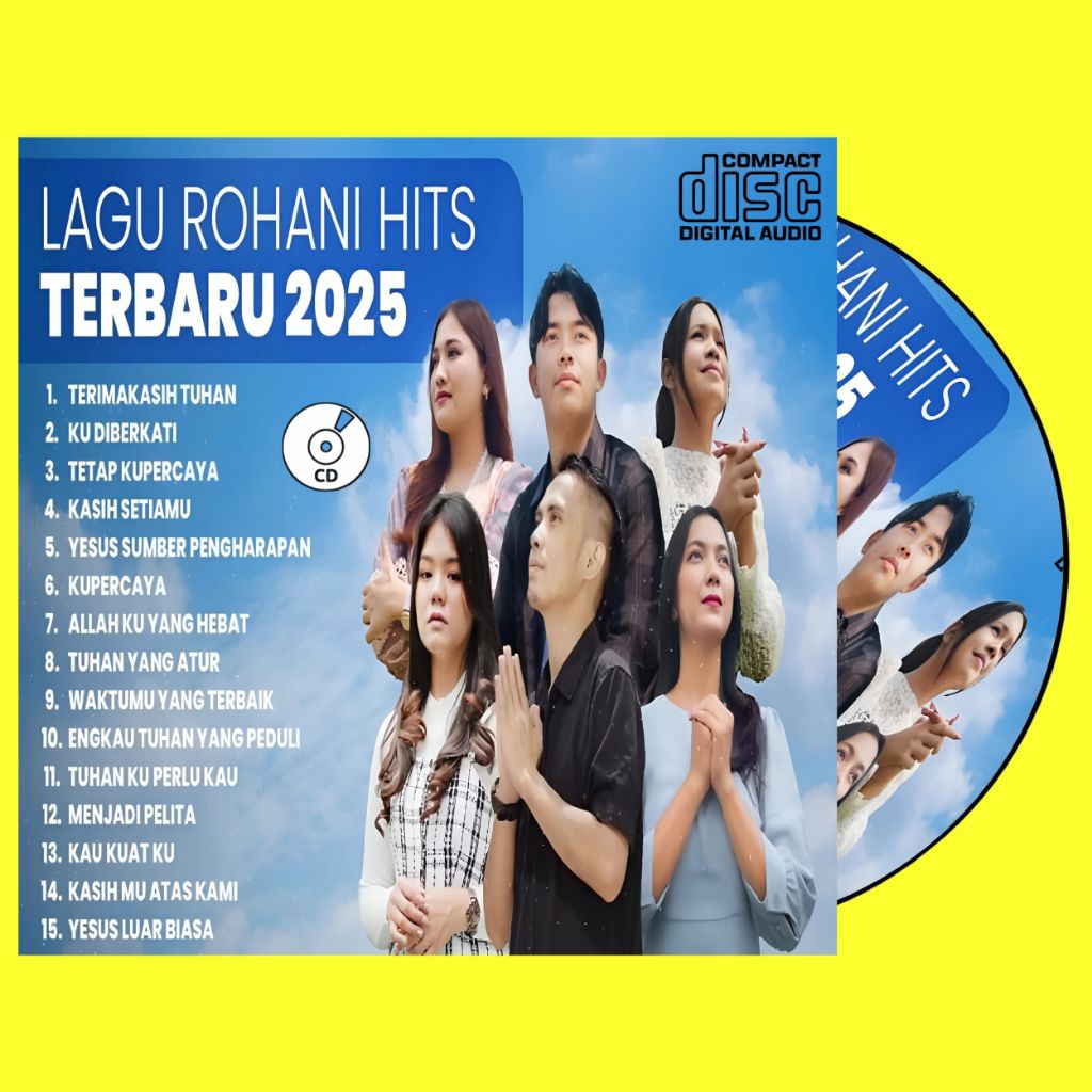 Jual KASET CD MOBIL LAGU ROHANI TERBARU - KASET CD MUSIK ROHANI KRISTEN ...