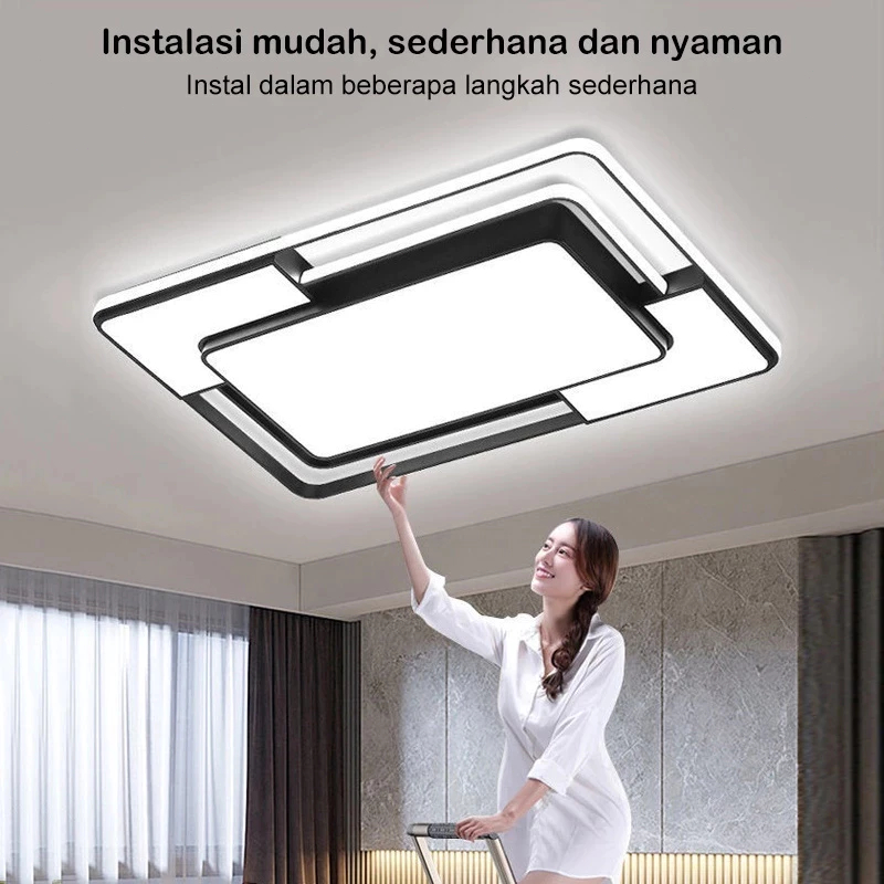 Jual Garansi 30 tahun 3 Colors Lampu Plafon LED Ceiling Light Lampu ...