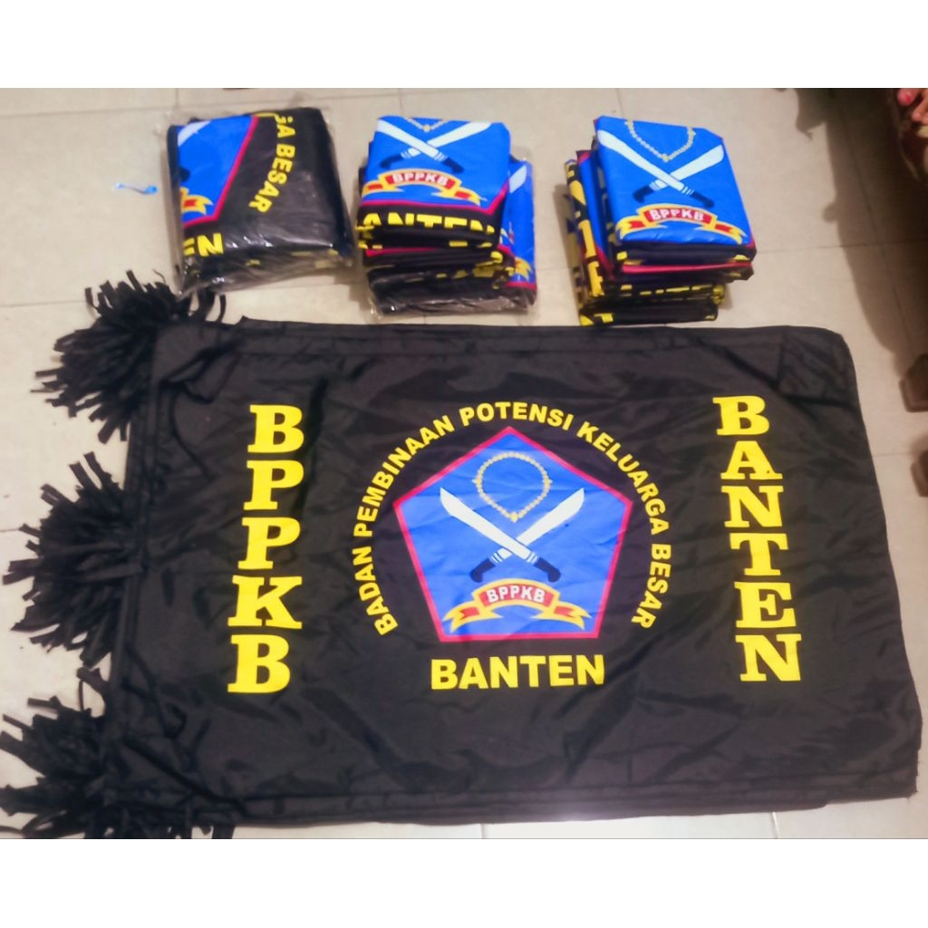 Jual bendera BPPKB BANTEN ukuran 75cm X 1.15 meter | Shopee Indonesia