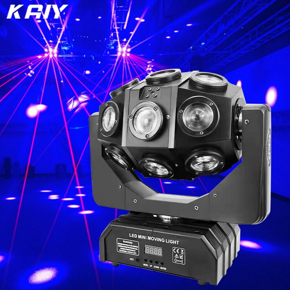 Jual 【READY】KAIY 18 LED Lampu Sorot Panggung Laser beam Lampu DM X512 ...