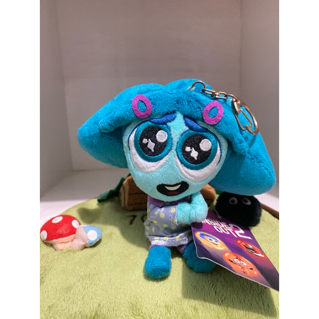 Jual Gantungan Kunci Envy Inside Out Original Disney Pixar Plush ...