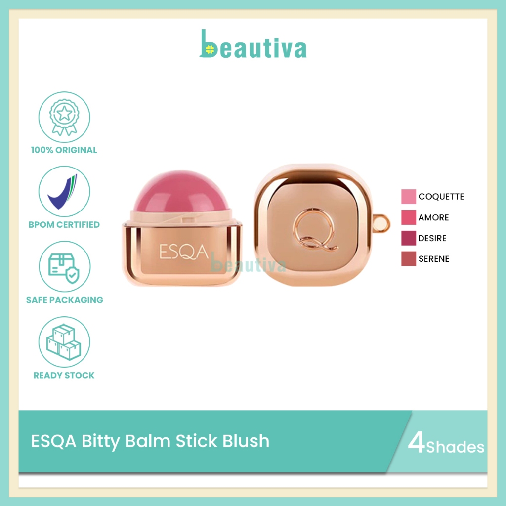 Jual ESQA Bitty Balm Stick Blush | Shopee Indonesia