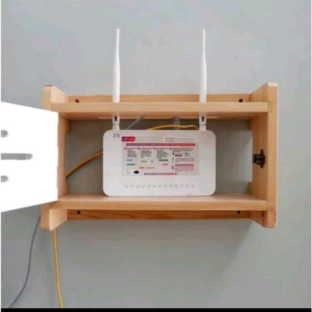 Jual Nanhayu Gmasa - Rak Penyimpan Router Wifi, Kotak Booster TV, Kotak ...
