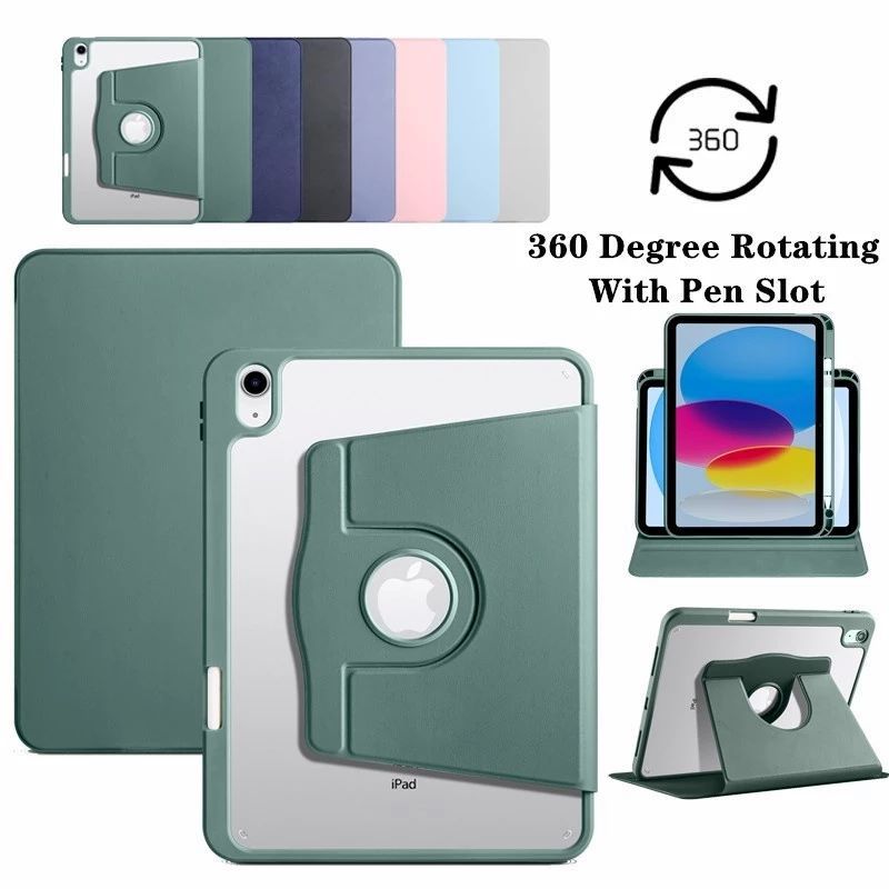 Jual Case 360 Degree Rotating Smart Case With Slot Stylus/Pen Samsung ...