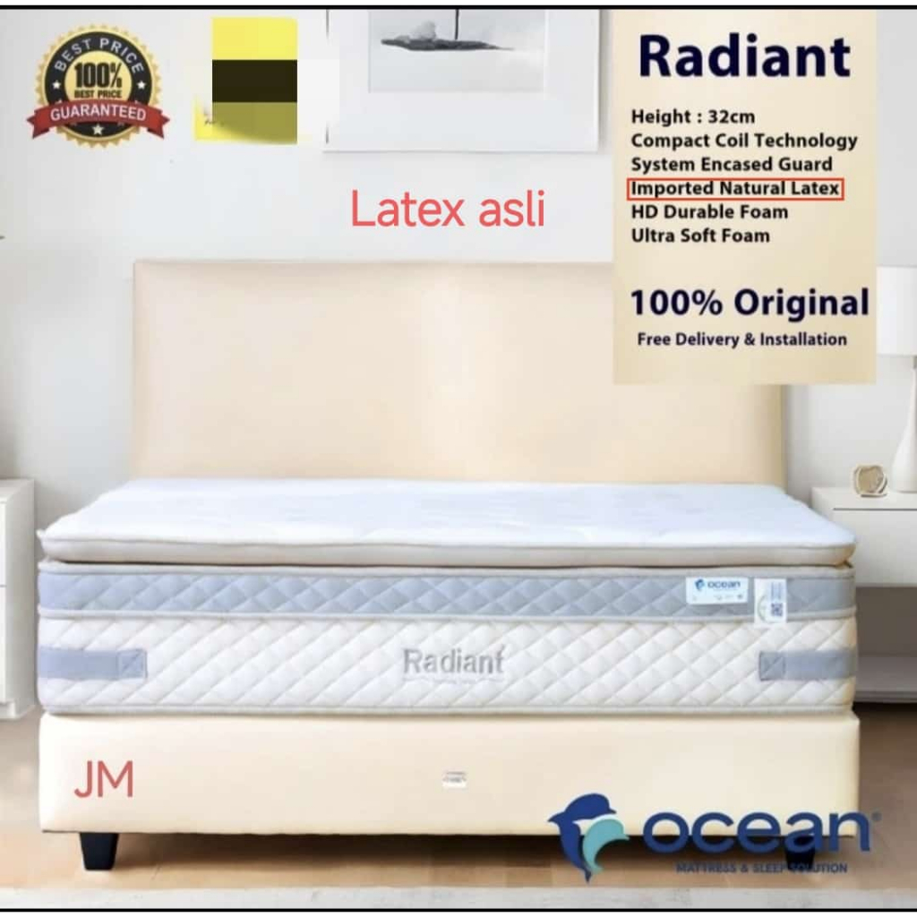 Jual Spring Bed Ocean Radiant | Shopee Indonesia