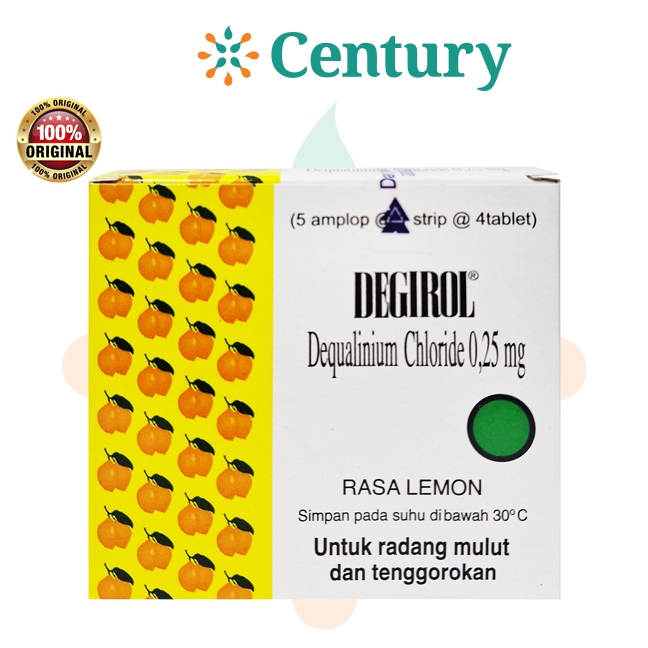Jual DEGIROL LOZENGES 20 TABLET / RADANG /TENGGOROKAN | Shopee Indonesia