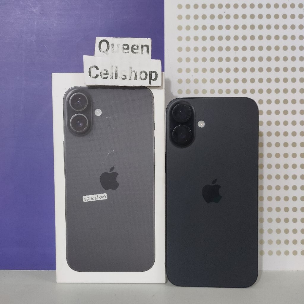 Jual APPLE IP 16 PLUS 128GB EX IB0X SECOND FULLSET | Shopee Indonesia