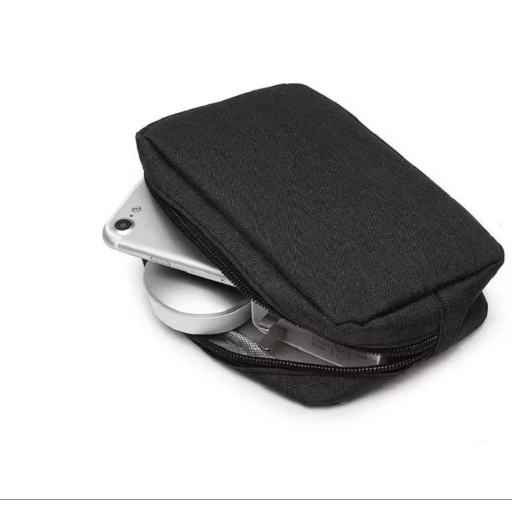 Pouch Tempat Charger HP & Kabel - Tas Organizer Gadget Praktis - [Ready Stock]
