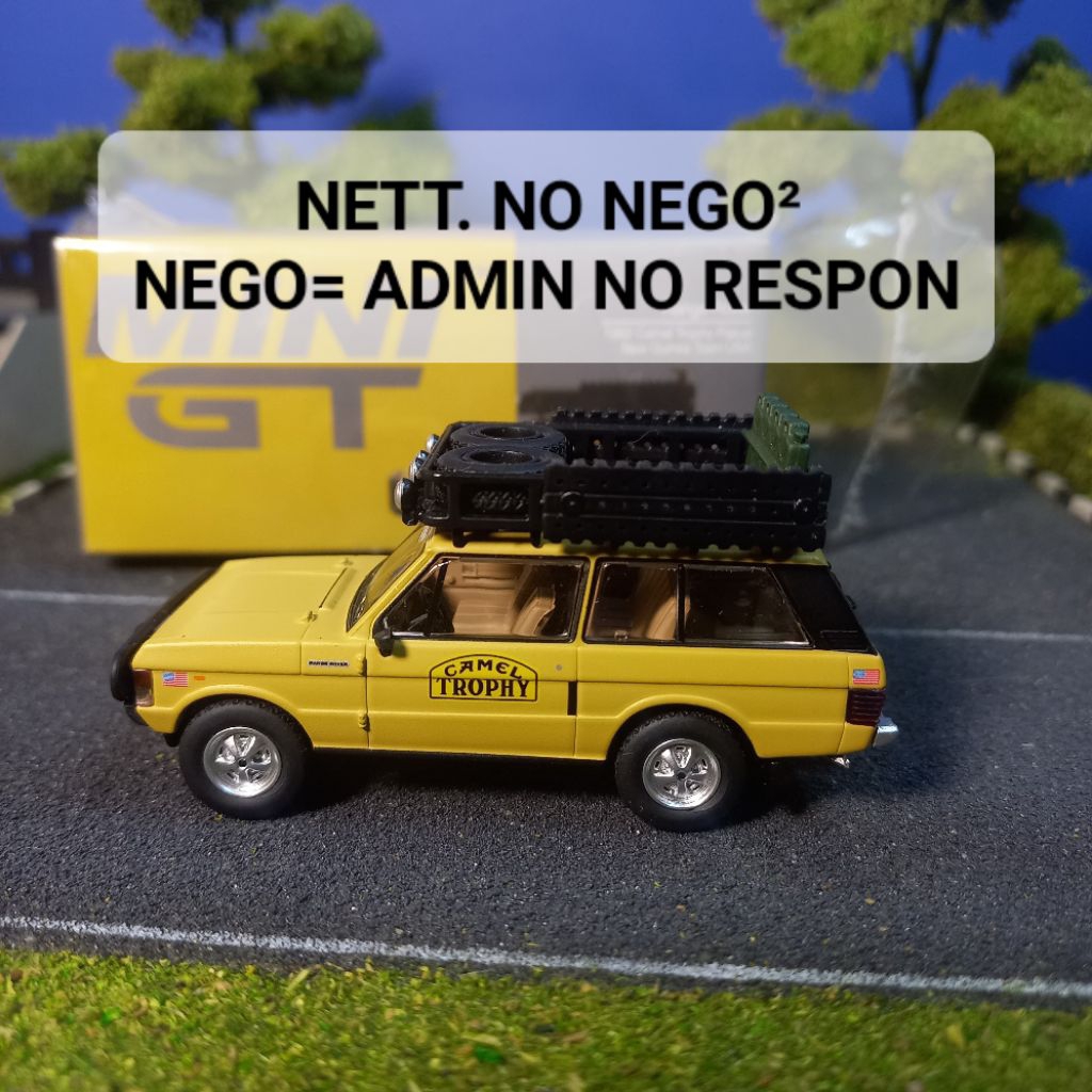 Jual Mini GT Range Rover 1982 Camel Trophy Papua LOOSE | Shopee Indonesia