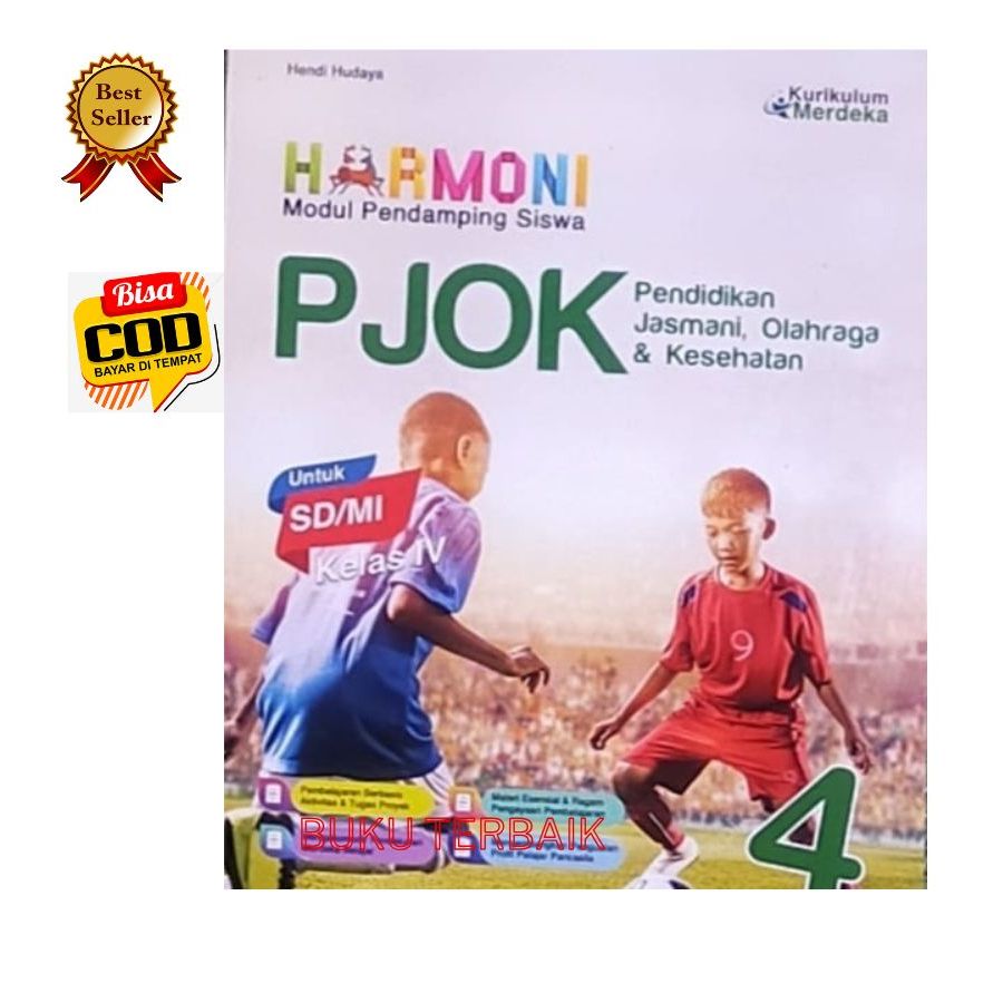 Jual Modul Harmoni PJOK Kelas 4 Sd Kurikulum Merdeka | Shopee Indonesia