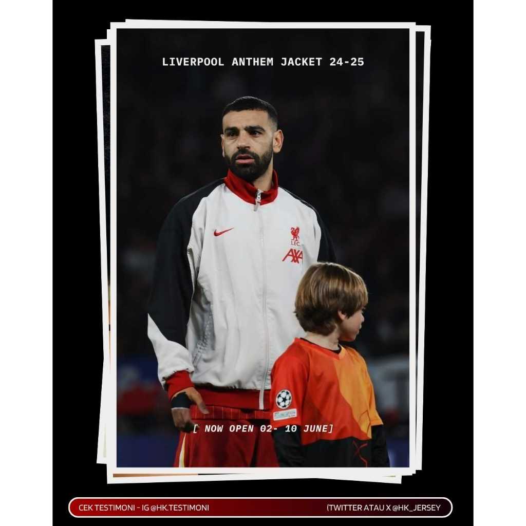 Jual LIVER-POOLLL ANTHEM JACKET 24-25 (READY STOCK) | Shopee Indonesia