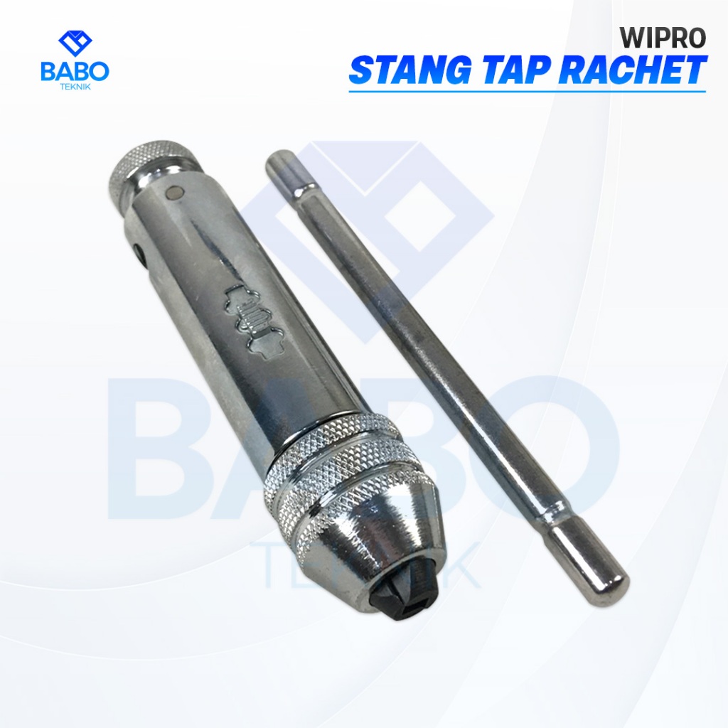 Jual WIPRO STR15 Gagang Hand Tap Rachet | Stang Tap Ratchet M5 - M12 ...
