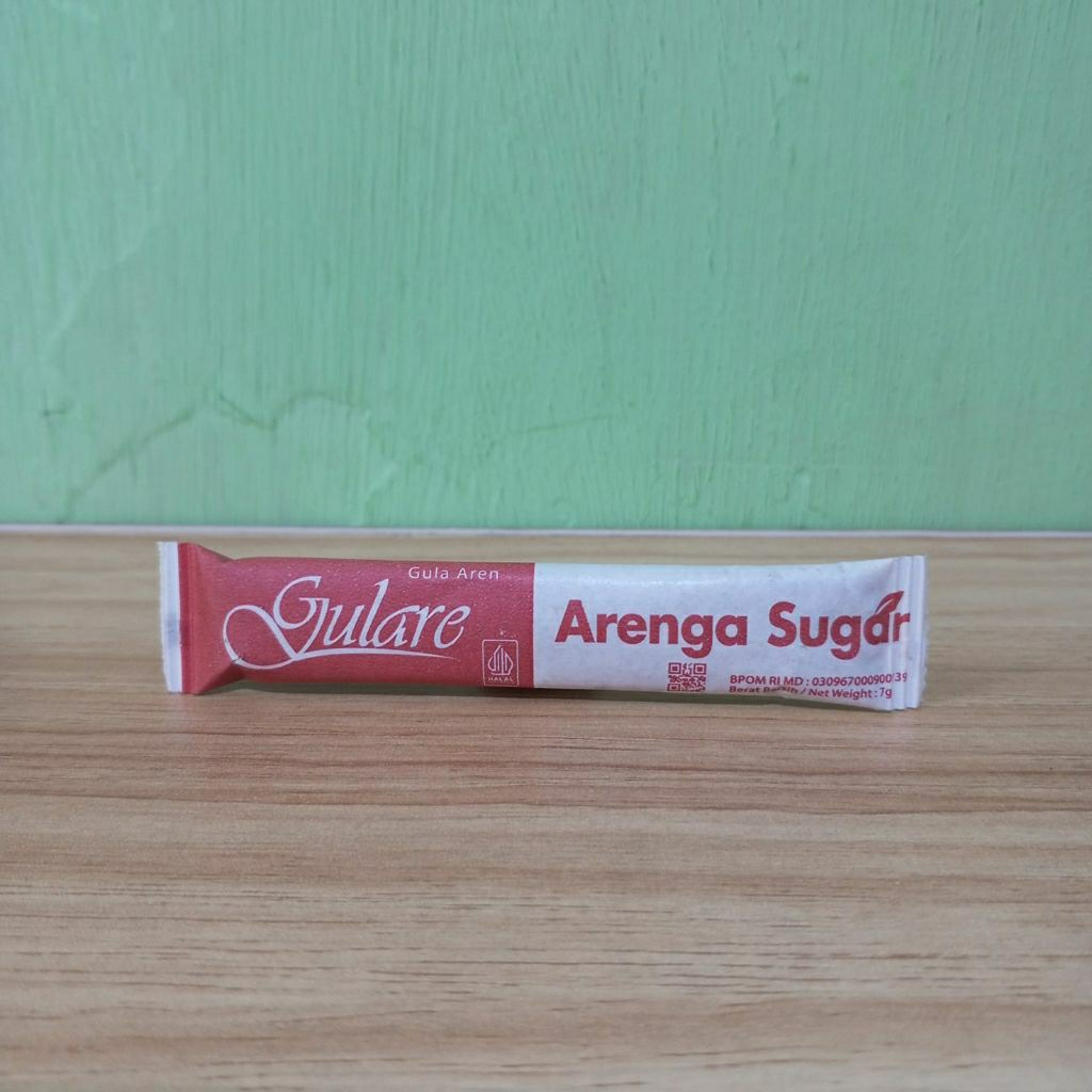 Jual Gula Aren GULARE Palm Sugar sachet stick 7 gram | Shopee Indonesia
