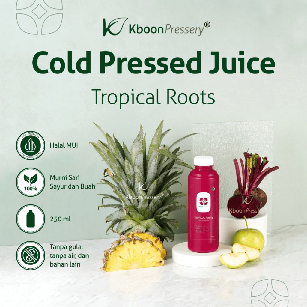 Jual Cold Pressed Juice Tropical Roots 250ml | Shopee Indonesia