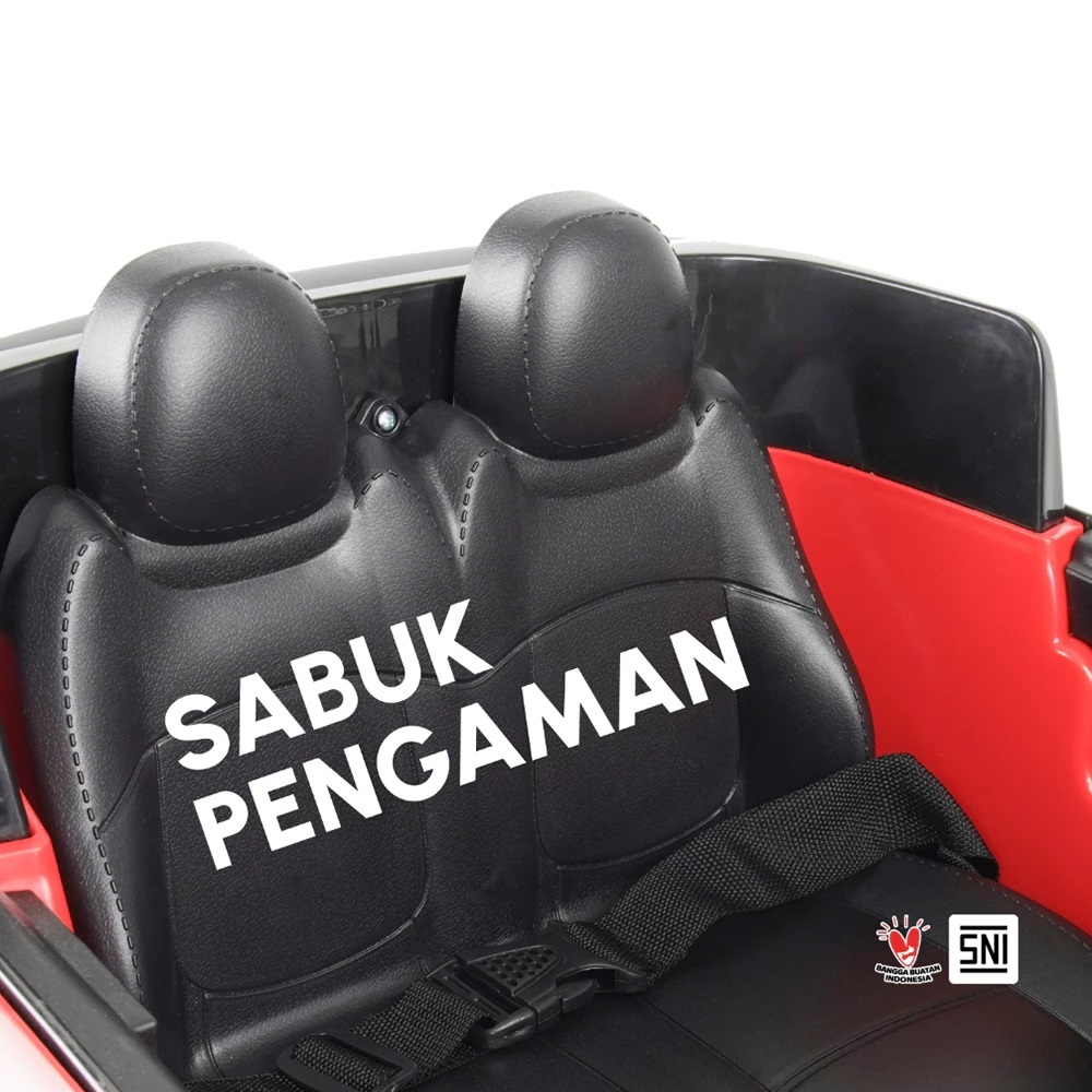 Jual Mobil Aki Anak PMB M7188 Dual Mini Cooper Mortein/Mainan Mobil Aki ...