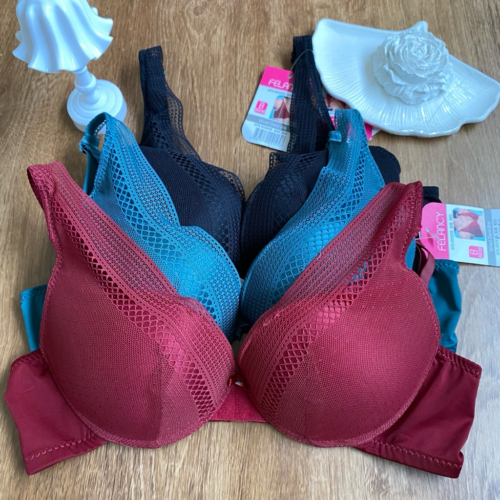 Jual FELANCY BRA BERKAWAT BRA PUSH UP BRA SIZE 36B 38B 38C 40C B85 C85 ...