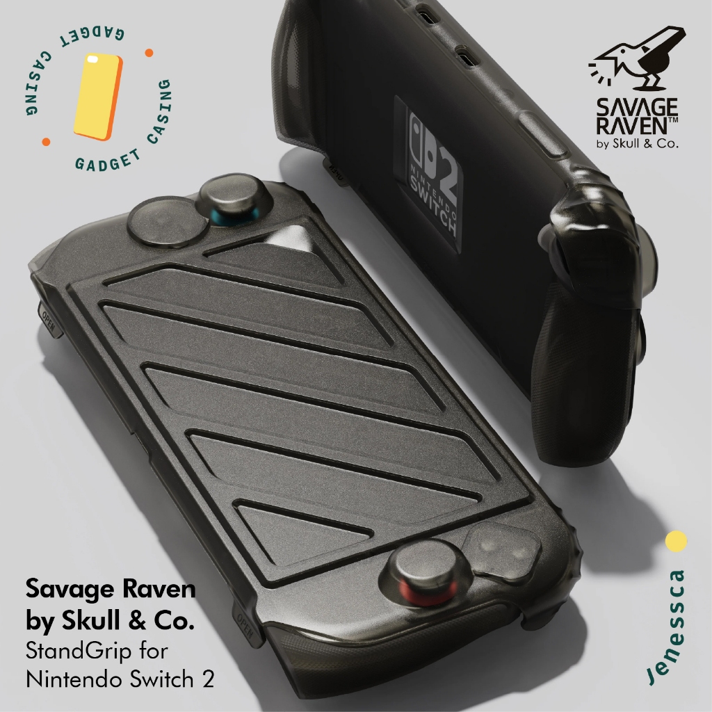 Jual Skull & Co. Nintendo Switch 2 Hardshell Front Cover StandGrip ...