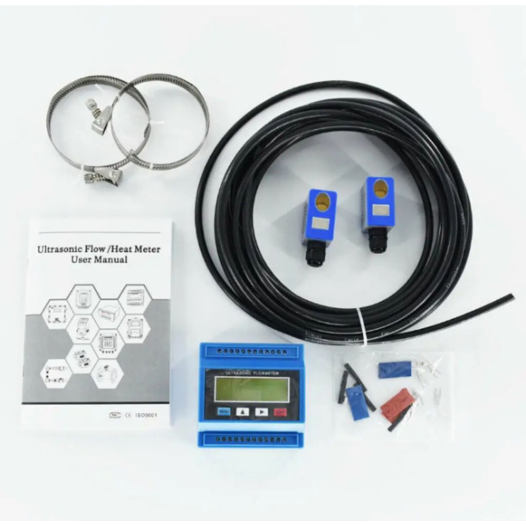 Jual Flow Meter Ultrasonic TUF 2000M Liquid Flow Meter TL-1 300-6000mm ...