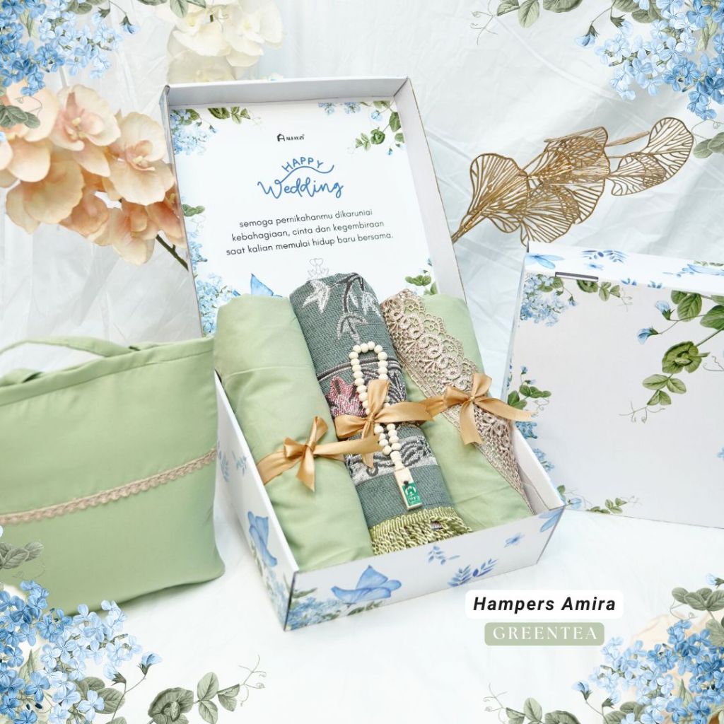 HAMPERS GIFT MUKENA SET SAJADAH AMIRA I HAMPERS RAMADHAN LEBARAN