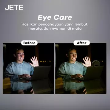 Ring Light Selfie JETE RL1 For Smartphone HP LED On With 3 Light Mode Garansi 2 Tahun