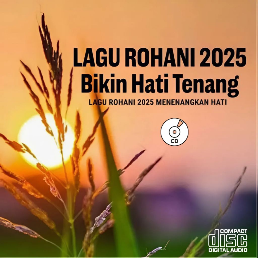 Jual KASET CD MUSIK LAGU ROHANI TERBARU 2025-LAGU ROHANI KRISTEN ...