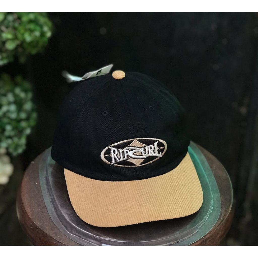 Jual Rip Curl Heritage Oval Cap Black Tan BNWT ORIGINAL BARANG RESMI ...