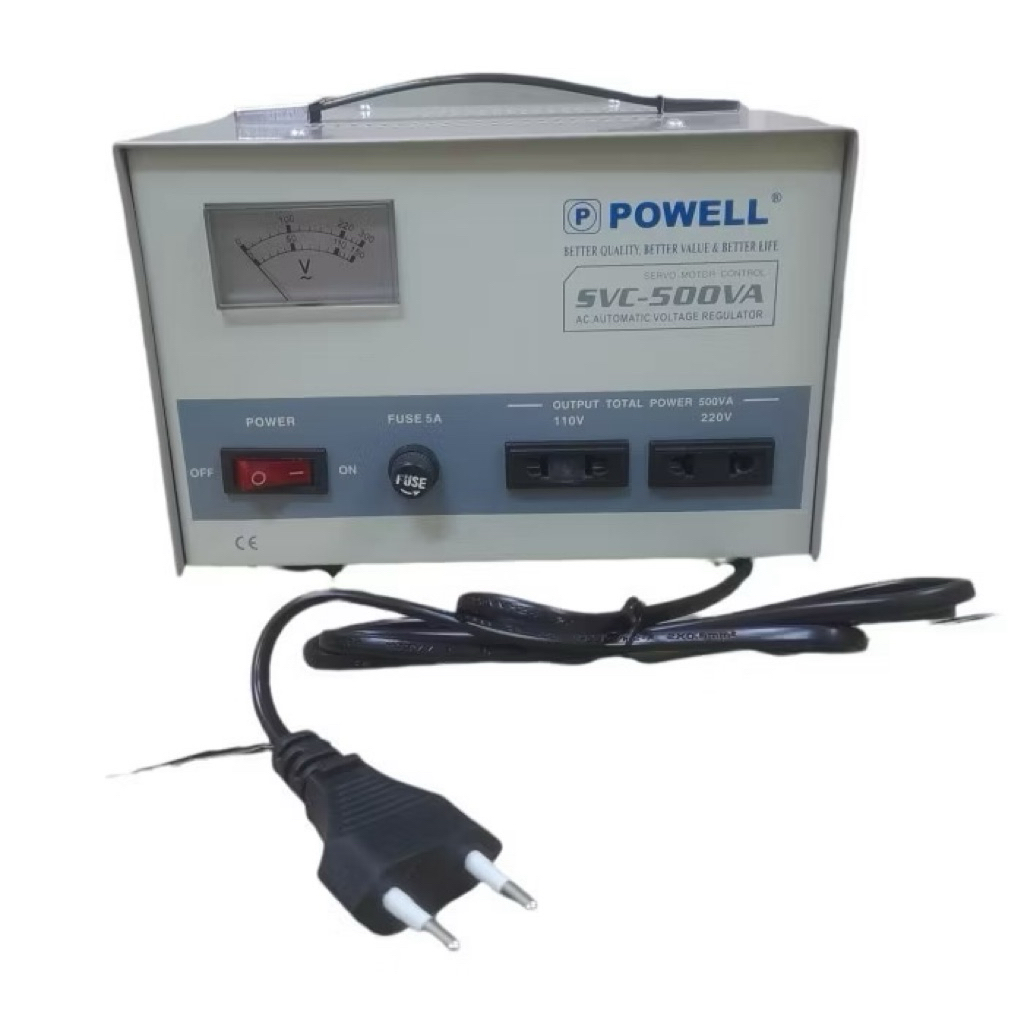 Jual POWELL Stabilizer 500watt 1000watt dan 1500watt | Shopee Indonesia