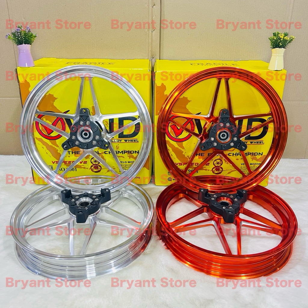 Jual VND VELG RACING VSPEED V2 185x14 & 215x14 AEROX ALPHA AEROX NEW ...