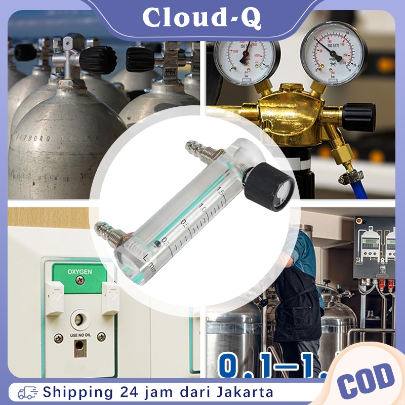 Jual Air Flowmeter Gas Flowmeter Female Square Panel Type Rotameter ...