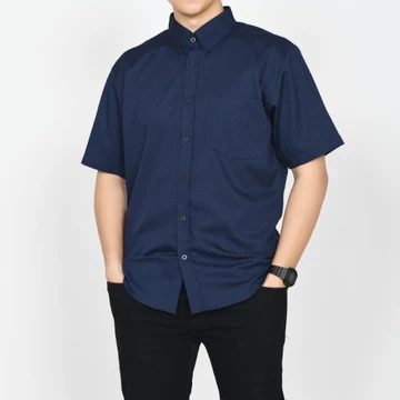Kemeja Premium KEMEJA Lengan Pendek Distro Kemeja Polos AFFI COLECTION