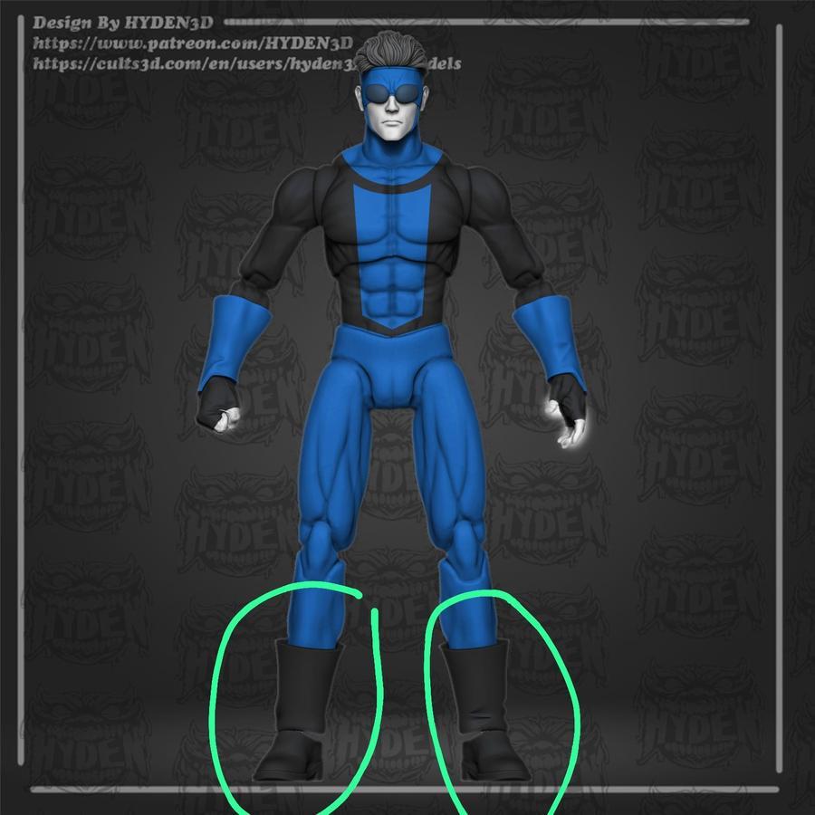Jual Sepatu dan Boots Invincible V2 Mcfarlane Adam Muff Toys Notaman ...