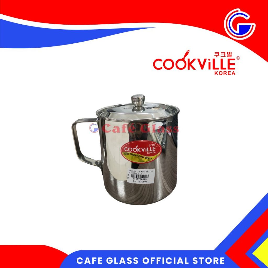 Mug Stainless Cookville 10 Cm 11 Cm 12 Cm / Mug 12 Cm Cookville Full Stainless