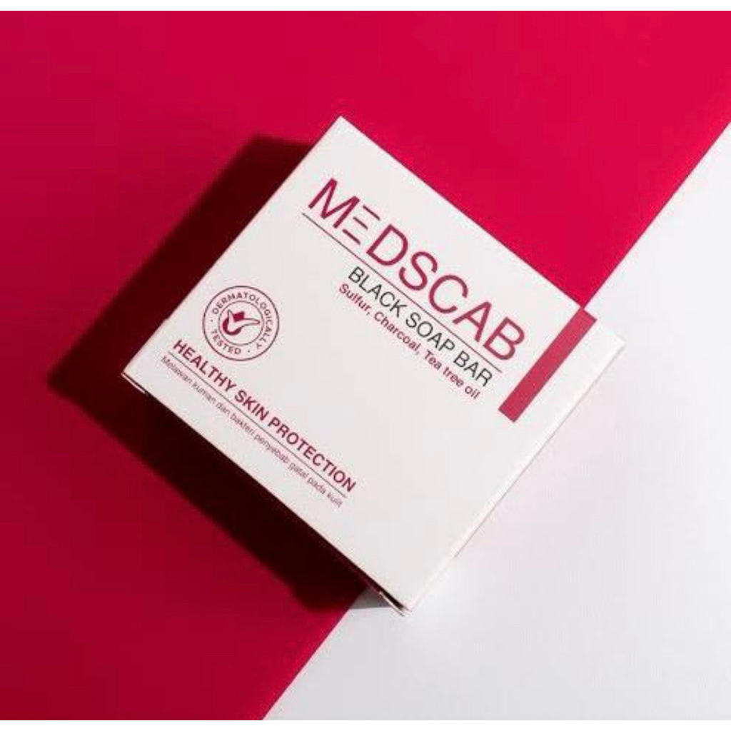Jual Sabun Medscab Black Soap Hitam Sabun 60Gram | Shopee Indonesia