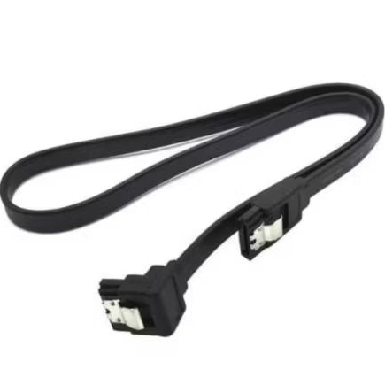 Jual jalur data serial cable SATA 6Gbps Jepit Hitam Kabel HDD & SSD ...