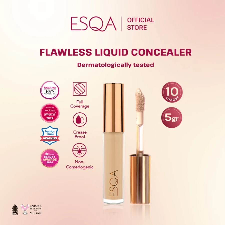  Flawless Liquid Concealer Full Coverage
