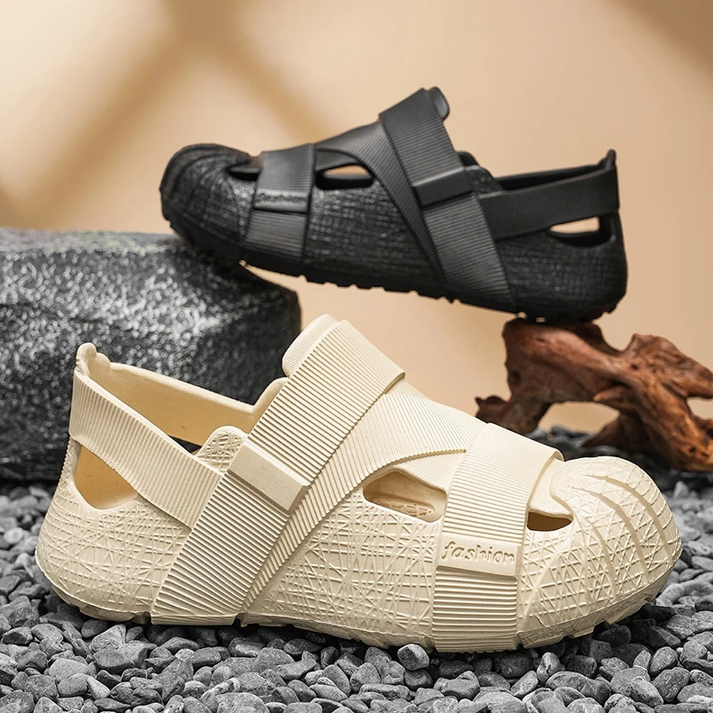 Jual Sendal Slip On Clogs Premium Karet EVA Ukuran 36-44 untuk Pria dan ...