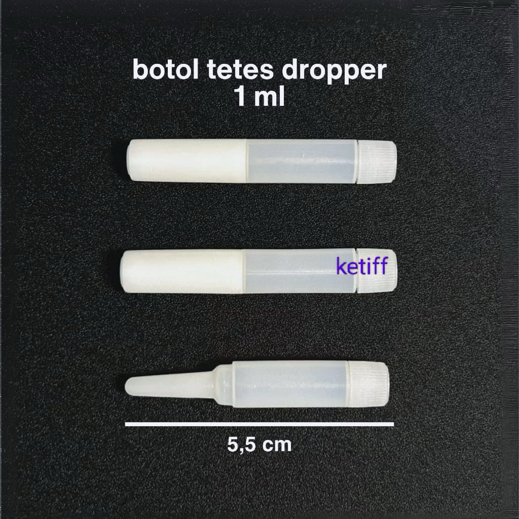 Jual Botol tetes dropper 1ml | Shopee Indonesia