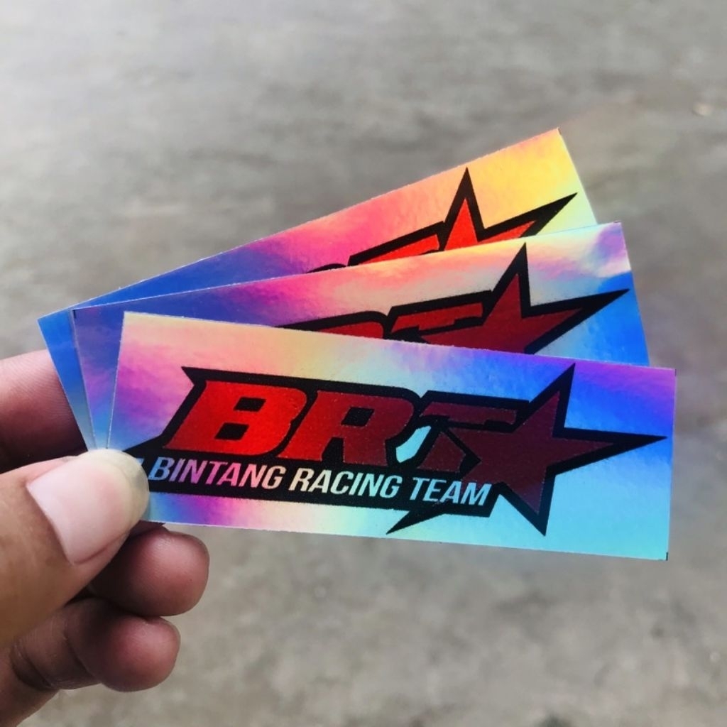 Jual stiker sticker brt hologram | Shopee Indonesia