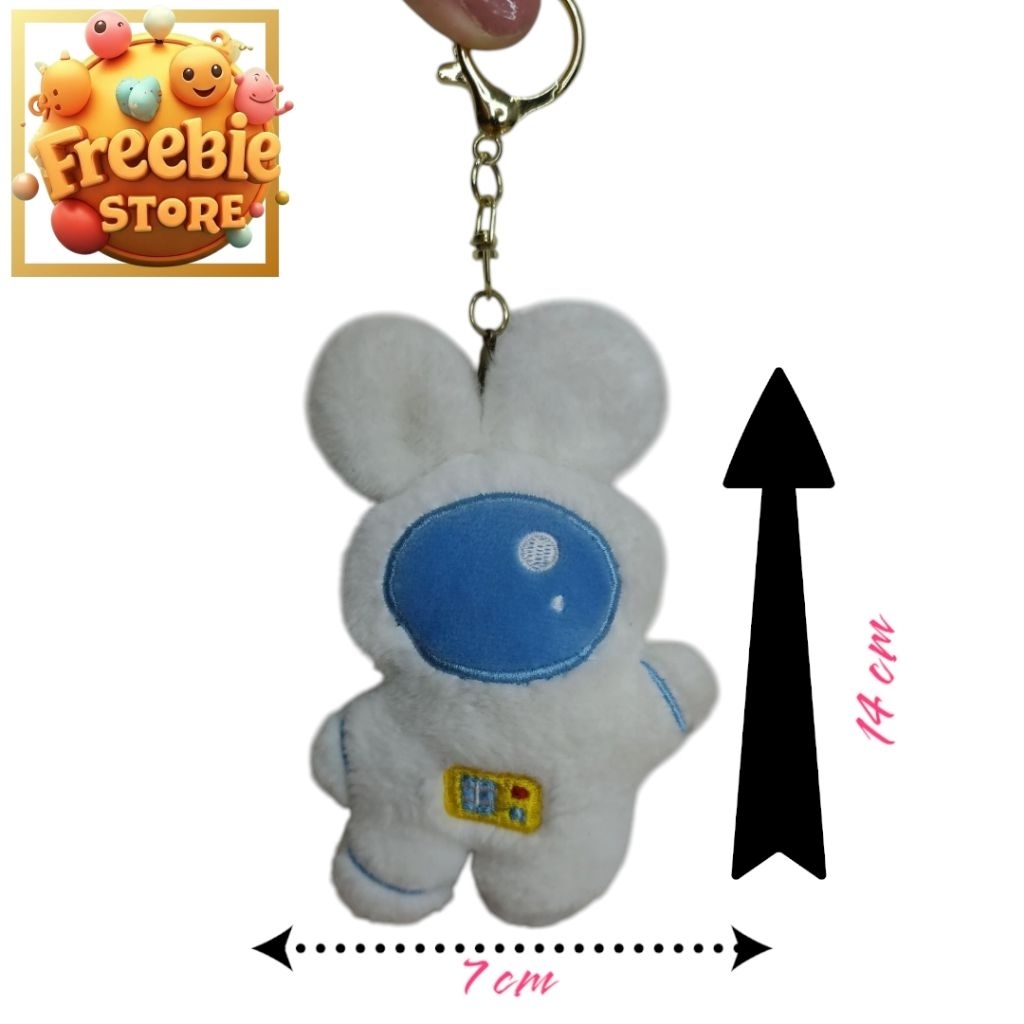 Jual Cute Cartoon Rabbit Astronaut - Preloved | Shopee Indonesia