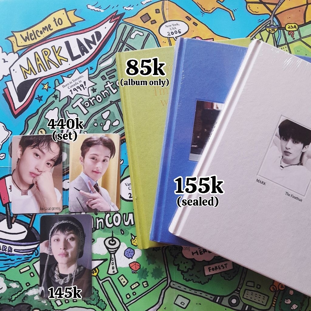Jual MARK FIRST SOLO ALBUM THE FIRSTFRUIT SEALED MARK VER STRANGER VER ...