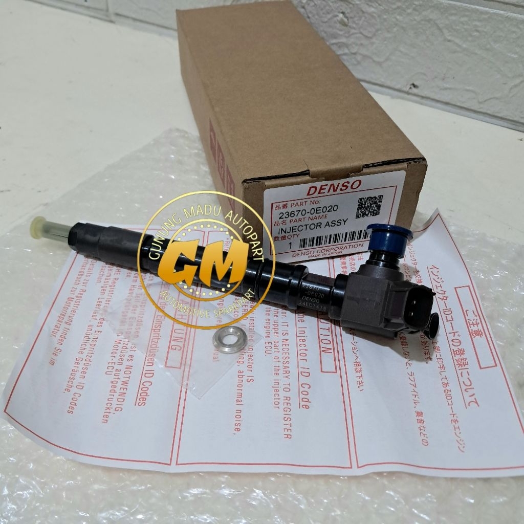 Jual NOZZLE INJECTOR HILUX REVO 2GD INNOVA REBORN 2GD 23670-0E020 23670 ...