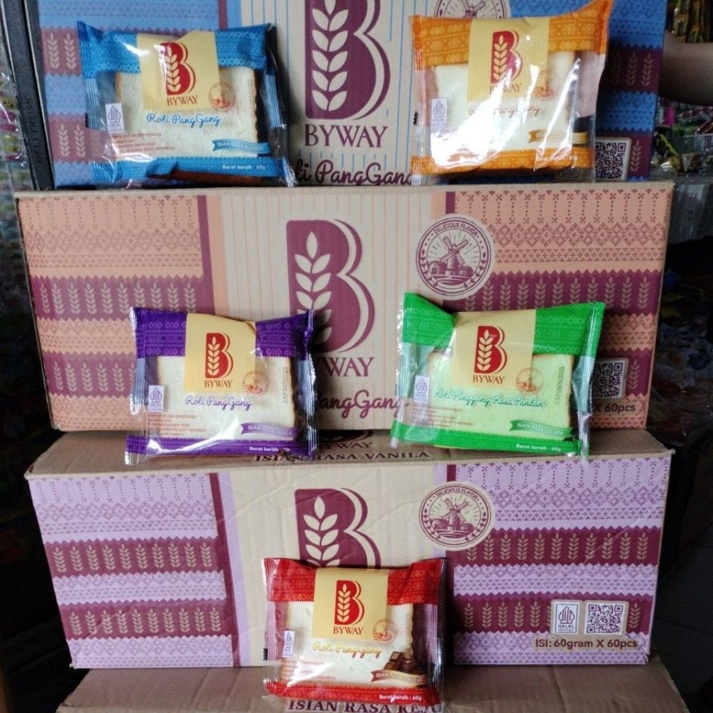 Jual ROTI PANGGANG BYWAY HARGA PAKET 10 PCS | Shopee Indonesia