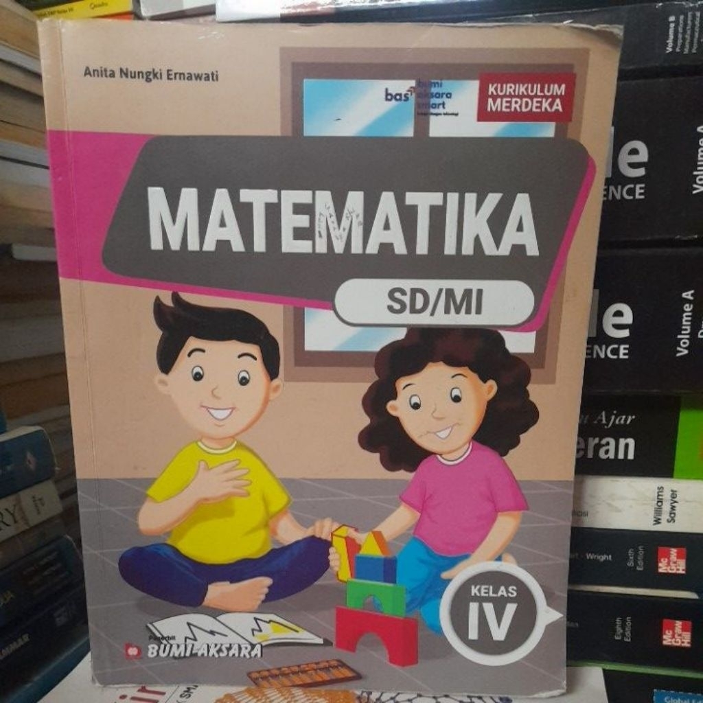 Jual BUKU MATEMATIKA UNTUK SD KELAS 4 /BUMI AKSARA/KURIKULUM MERDEKA ...