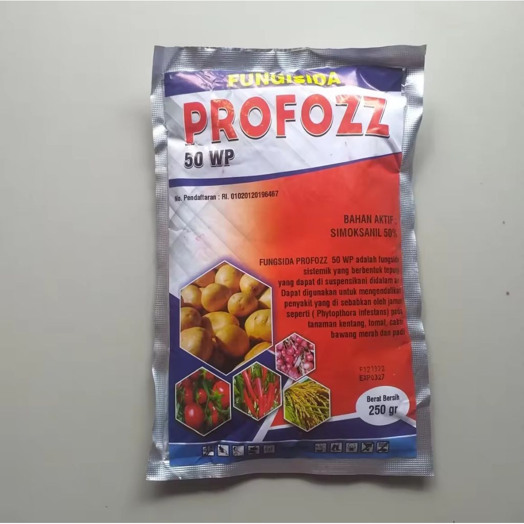 Jual Fungisida Sistemik Profoz 50 WP Kemasan 250 gram | Shopee Indonesia