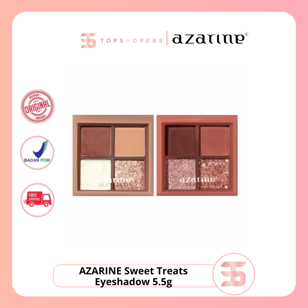 Jual AZARINE Sweet Treats Eyeshadow 5.5g | Shopee Indonesia