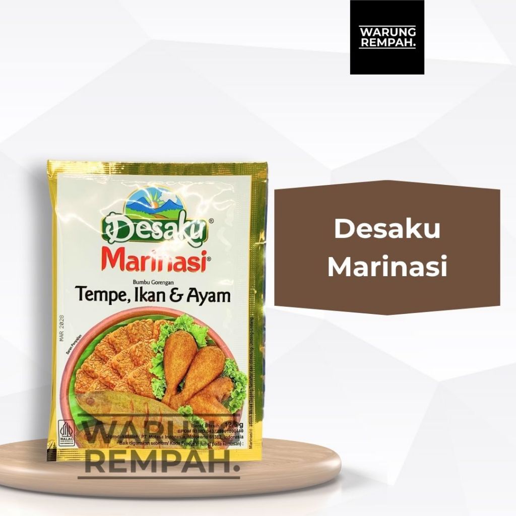 Jual Desaku Marinasi Bumbu Tempe Ikan Ayam Sachet Ecer | Shopee