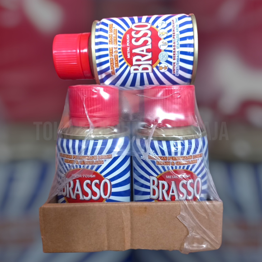 Jual BRASSO METAL POLISH 100 Ml | Shopee Indonesia