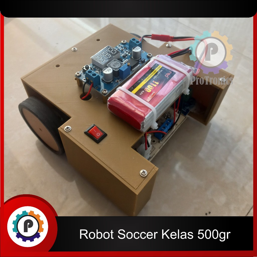 Jual Robot Soccer Wireless PS3 Standard Lomba Soccer Bot Kelas 500 Gram ...